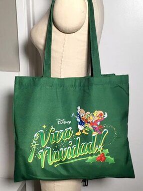 Disneyland Disney Parks Magic Key Viva Navidad Holiday Tote